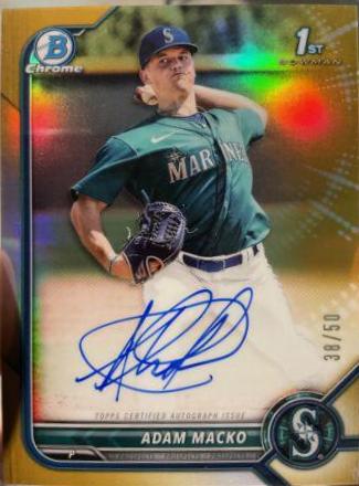 Adam Macko [Gold Refractor] #CPA-AM