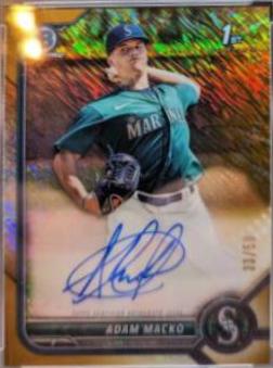 Adam Macko [Gold Shimmer Refractor] #CPA-AM