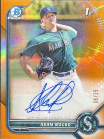 Adam Macko [Orange Refractor] #CPA-AM