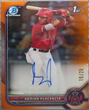 Adrian Placencia [Orange Refractor] #CPA-APA