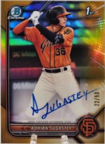 Adrian Sugastey [Gold Refractor] #CPA-AS