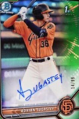 Adrian Sugastey [Green Refractor] #CPA-AS