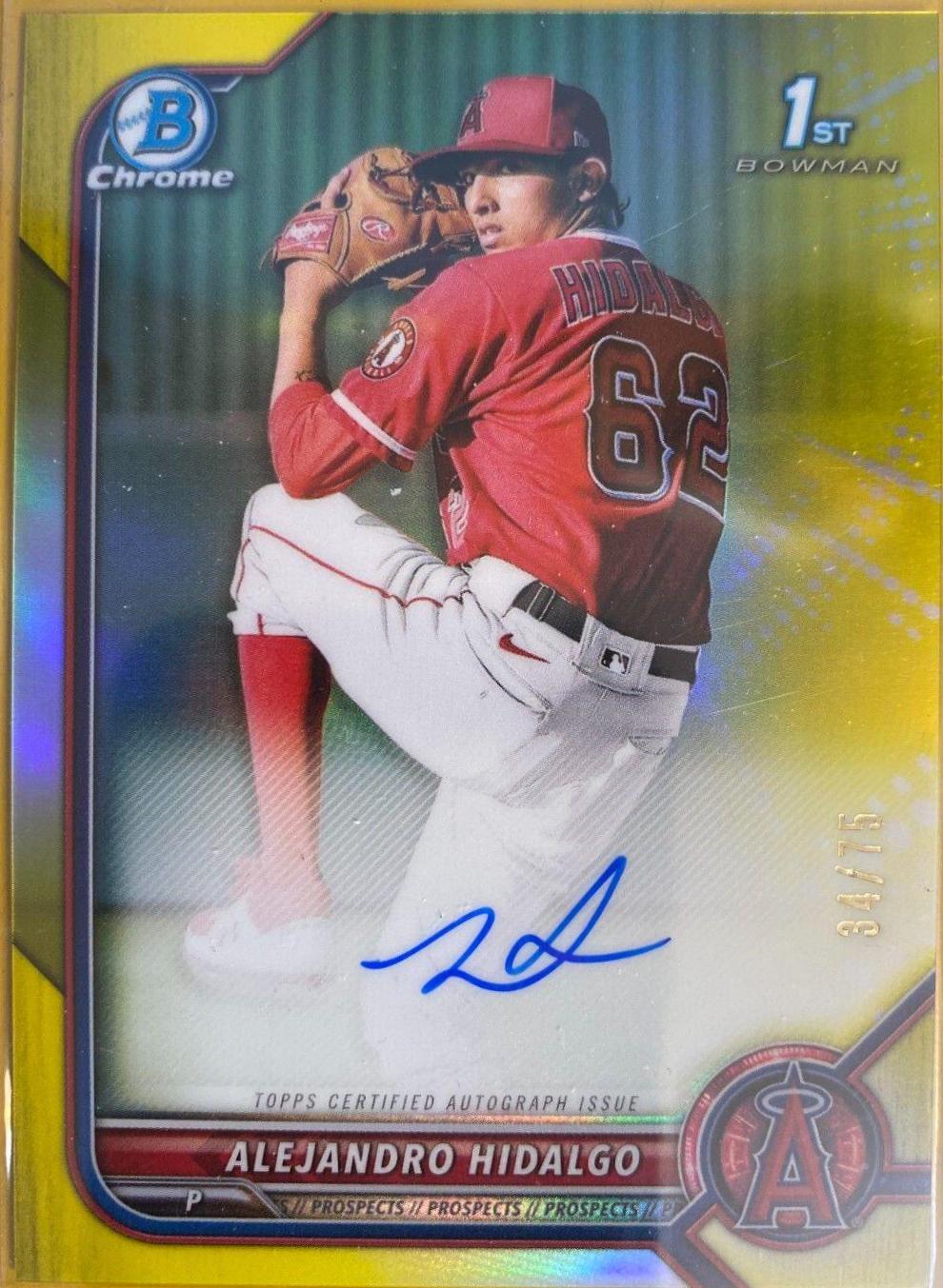 Alejandro Hidalgo [Yellow Refractor] #CPA-AH