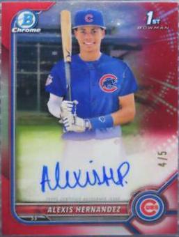 Alexis Hernandez [Red Refractor] #CPA-AH
