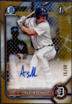 Austin Schultz [Gold Refractor] #CPA-AST