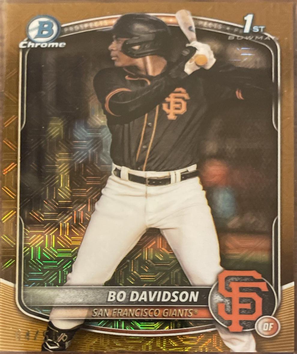 Bo Davidson [Gold Mega Refractor] #BCP-206