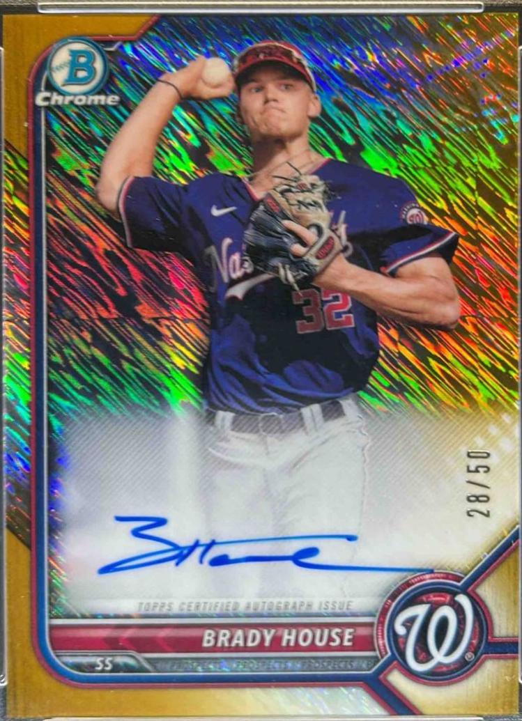 Brady House [Gold Shimmer Refractor] #CPA-BH