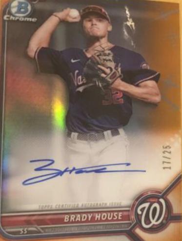 Brady House [Orange Refractor] #CPA-BH