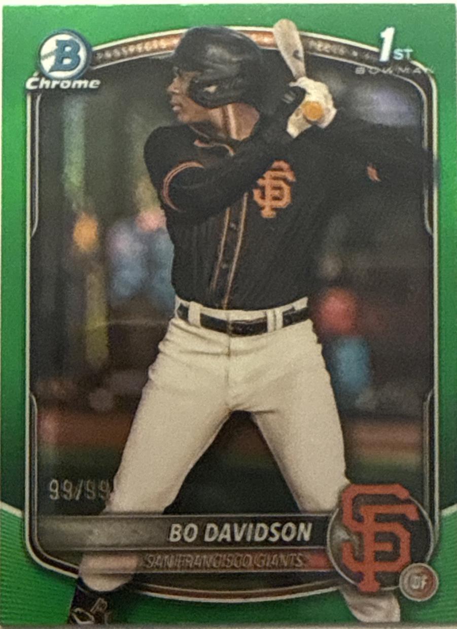 Bo Davidson [Green Mega Refractor] #BCP-206