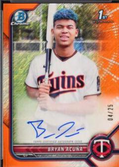 Bryan Acuna [Orange Refractor] #CPA-BA