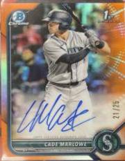 Cade Marlowe [Orange Refractor] #CPA-CM