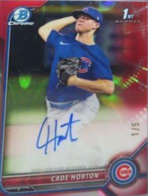 Cade Marlowe [Red Refractor] #CPA-CM