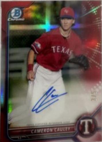 Cameron Cauley [Red Refractor] #CPA-CCY
