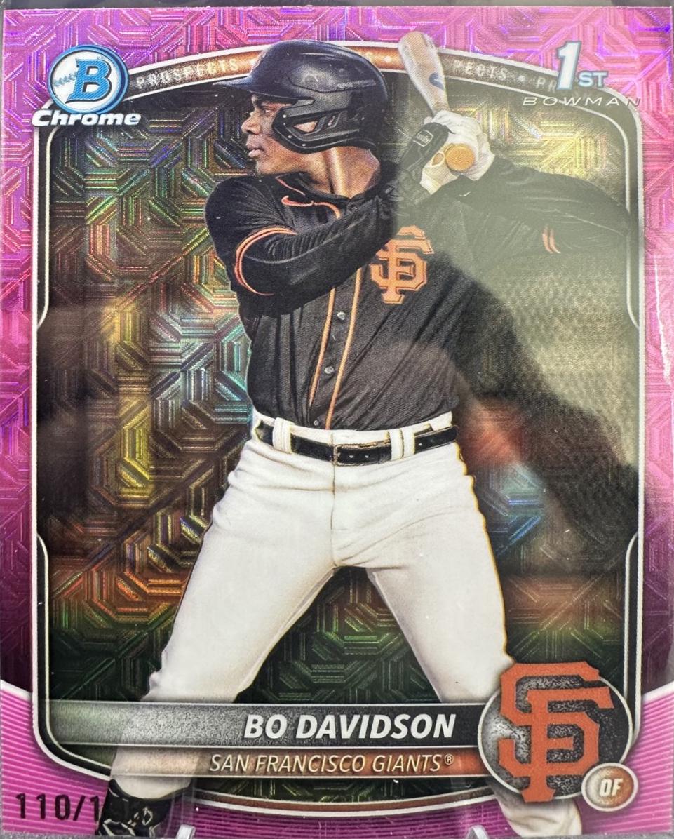 Bo Davidson [Pink Mega Refractor] #BCP-206