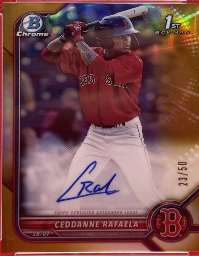 Ceddanne Rafaela [Gold Refractor] #CPA-CRL