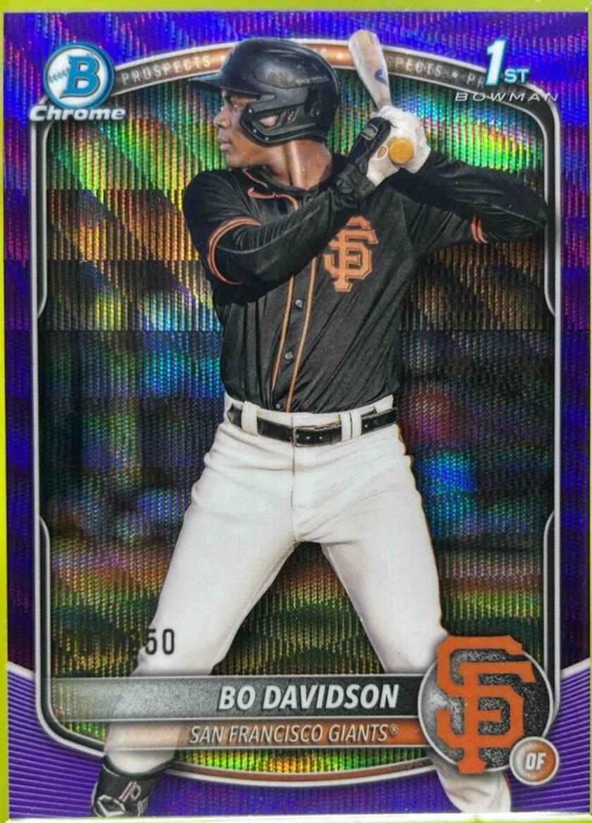 Bo Davidson [Purple Mega Refractor] #BCP-206
