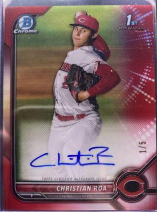 Christian Roa [Red Refractor] #CPA-CRA