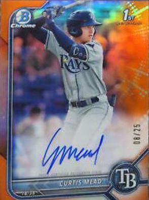 Curtis Mead [Orange Refractor] #CPA-CM