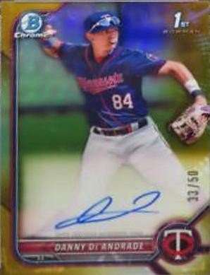Danny De Andrade [Gold Refractor] #CPA-DDE
