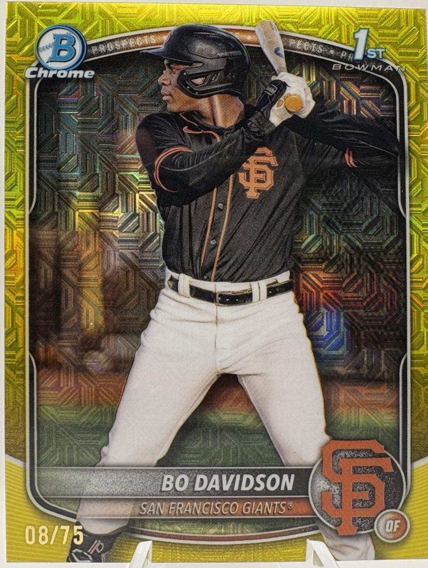 Bo Davidson [Yellow Mega Refractor] #BCP-206
