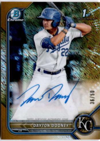 Dayton Dooney [Gold Shimmer Refractor] #CPA-DDO