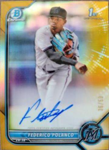 Federico Polanco [Gold Refractor] #CPA-FP