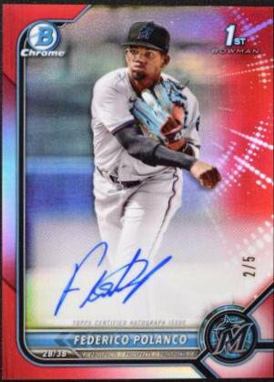 Federico Polanco [Red Refractor] #CPA-FP
