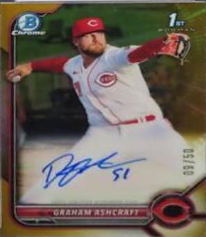 Graham Ashcraft [Gold Refractor] #CPA-GA