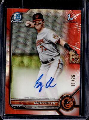 Greg Cullen [Orange Wave Refractor] #CPA-GC