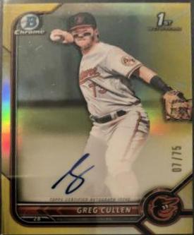 Greg Cullen [Yellow Refractor] #CPA-GC