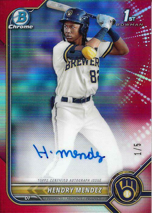 Hendry Mendez [Red Refractor] #CPA-HM