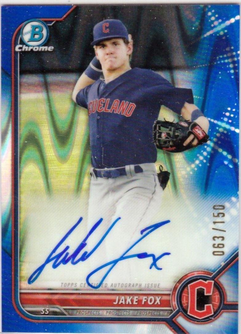 Jake Rucker [Blue RayWave Refractor] #CPA-JRK