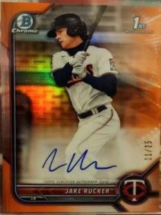 Jake Rucker [Orange Refractor] #CPA-JRK