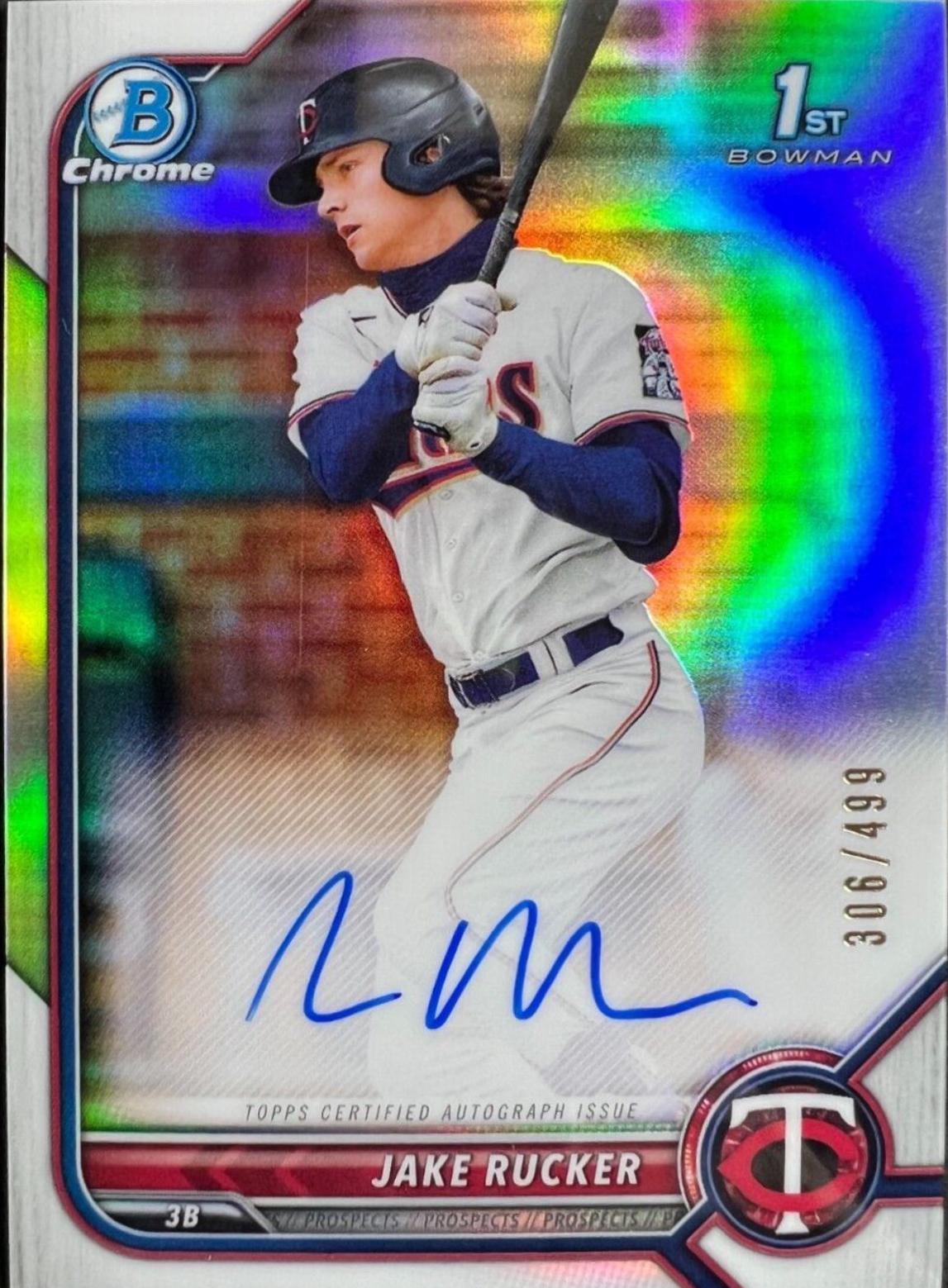 Jake Rucker [Refractor] #CPA-JRK