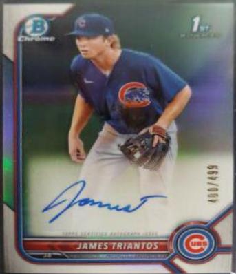 James Triantos [Refractor] #CPA-JTS