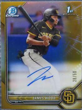 James Wood [Gold Refractor] #CPA-JWD