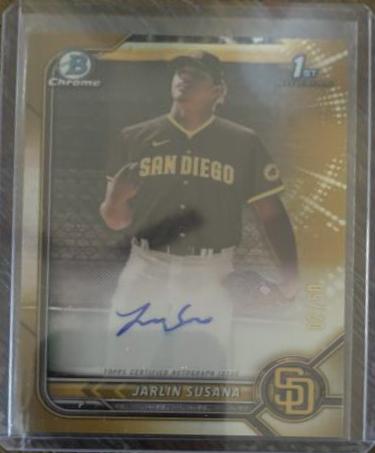 Jarlin Susana [Gold Refractor] #CPA-JSA