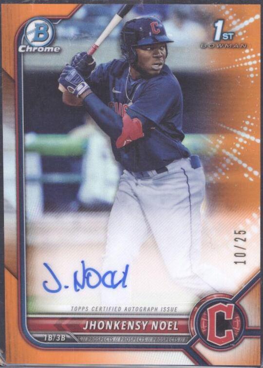 Jhonkensy Noel [Orange Refractor] #CPA-JN