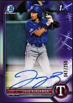 JoJo Blackmon [Purple Refractor] #CPA-JBN