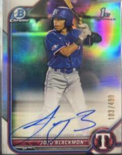 JoJo Blackmon [Refractor] #CPA-JBN