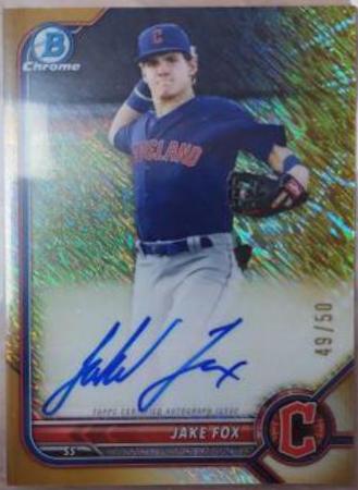 John Fox [Gold Shimmer Refractor] #CPA-JF