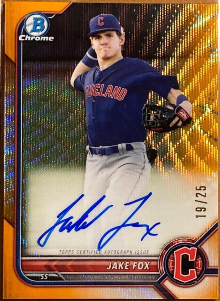 John Fox [Orange Wave Refractor] #CPA-JF