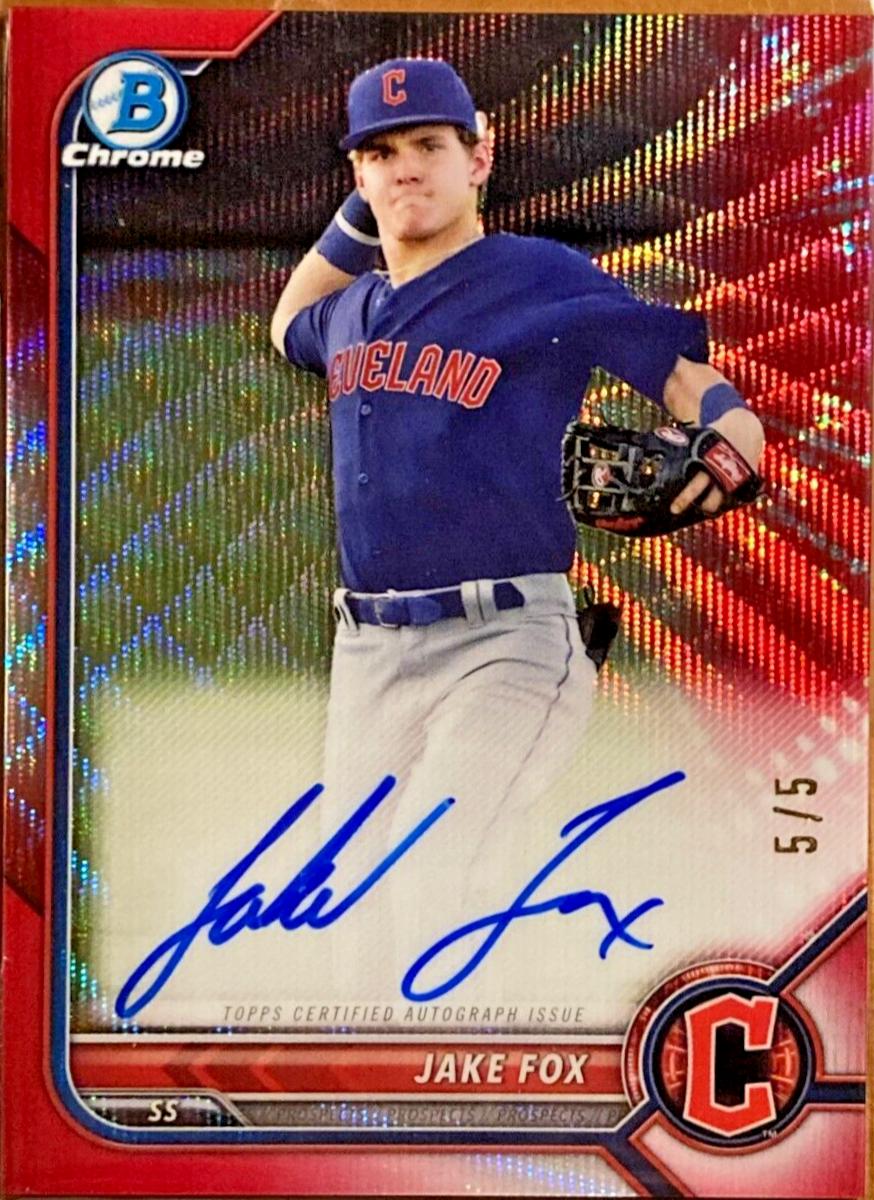 John Fox [Red Wave Refractor] #CPA-JF