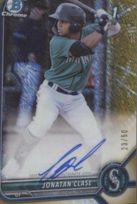 Jonatan Clase [Gold Shimmer Refractor] #CPA-JCL
