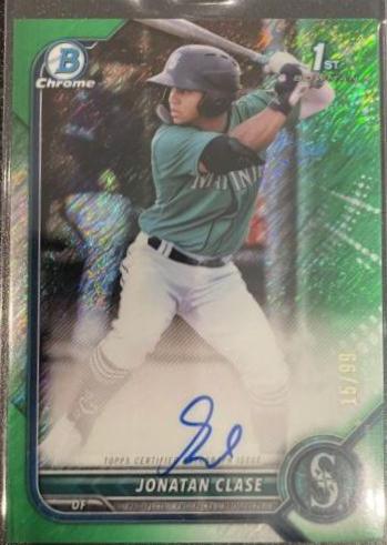 Jonatan Clase [Green Shimmer Refractor] #CPA-JCL