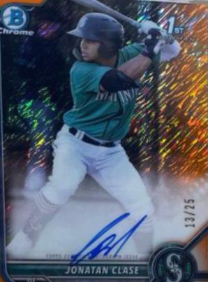Jonatan Clase [Orange Shimmer Refractor] #CPA-JCL