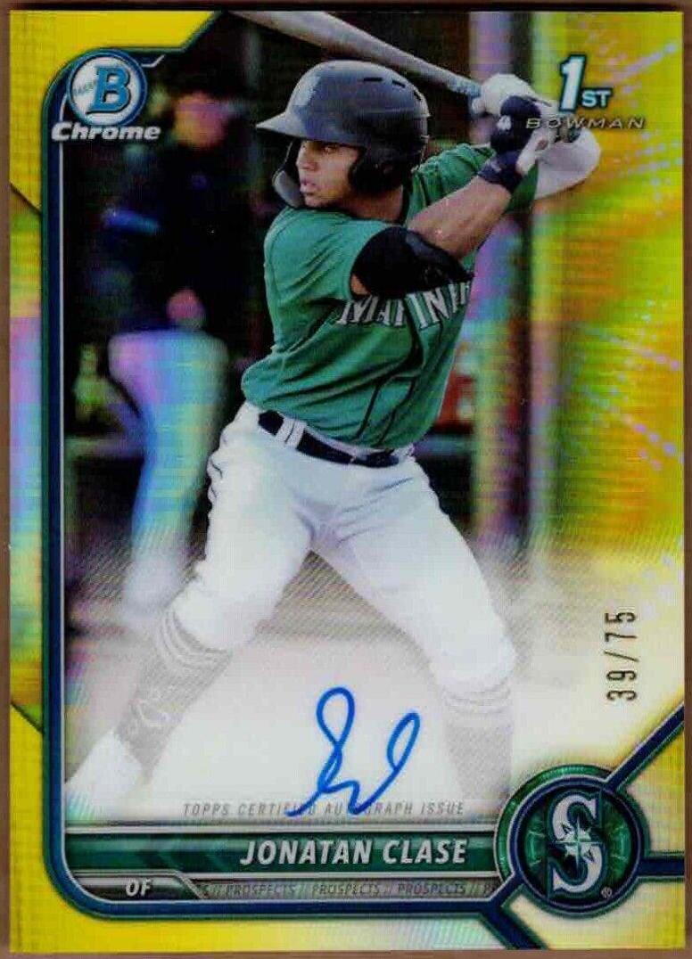 Jonatan Clase [Yellow Refractor] #CPA-JCL