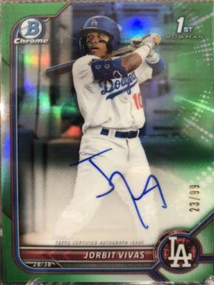 Jorbit Vivas [Green Refractor] #CPA-JV