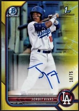 Jorbit Vivas [Yellow Refractor] #CPA-JV