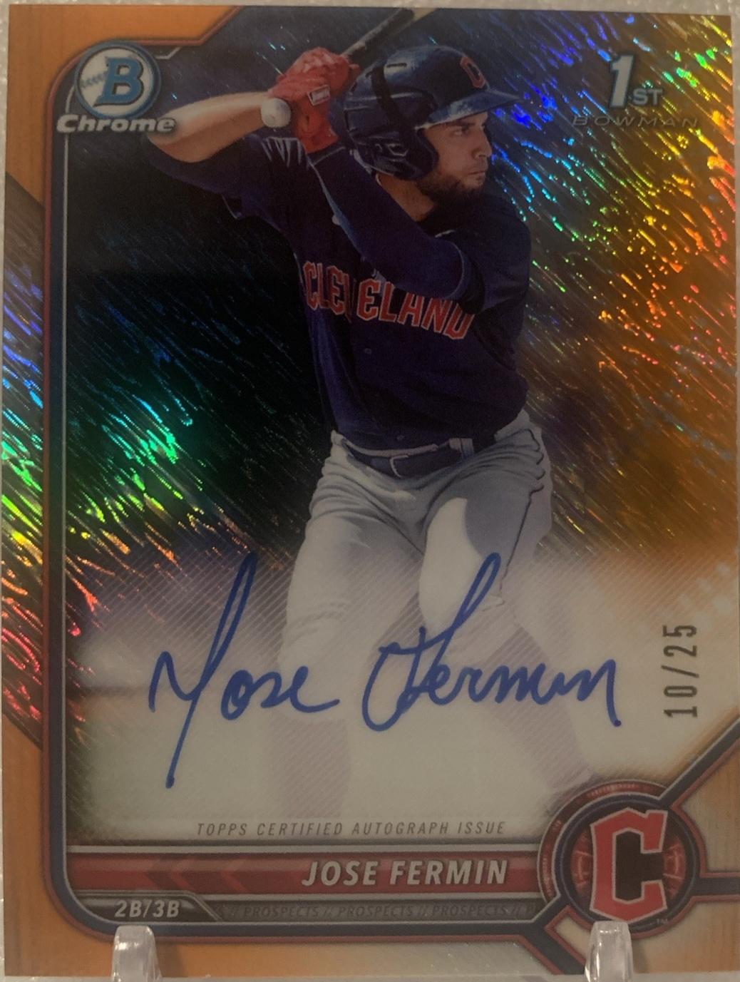 Jose Fermin [Orange Shimmer Refractor] #CPA-JF